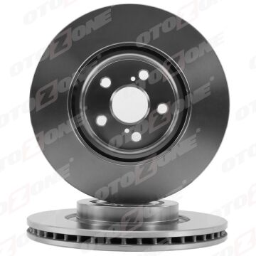 Ön Fren Diski Hava Kanallı Toyota Corolla Verso 2.0L 1Cdtv D-4D Cde120 01-06 / Avensıs 2.2L 2Ad-Ft V Adt251 05-09 295 Çap X 5 Bijon - Adet Disk Fiyatıdır OTOZONE BD9104
