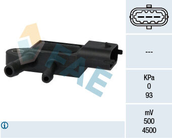Egzoz Basınç Sensörü Fıat Egea 15> Doblo 10> Ducato 10> Linea 09> Fiorino 07> Jeep Renegade 14> Ope L Astra H-Vectra C-Zafıra A 1.9 Dth Peugeot Bıpper-Boxer Cıtroen Jumper-Nemo 1.3D Mtj 1.6D Mtj 2.0D FAE 16106