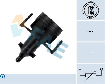 Hava Isı Sensoru Mercedes M102 M103 M116 M117 W201 W124 W126 W140 R129 FAE 33503