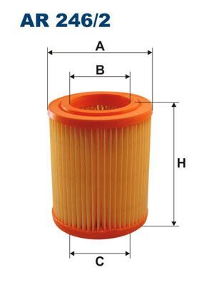 Hava Filtresi Cıvıc Vıı 2.0 01-05 FILTRON AR246.2