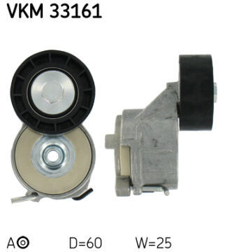 Alternatör Gergi Rulmanı Kütüklü P206-Bıpper-Expert-Partner-Berlıngo-C5-Jumpy-Nemo 1.4Hdı-1.6Hdı SKF VKM33161