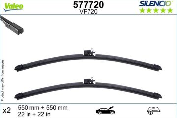 Sılecek Supurgesı Takımı 550Mm / 550Mm Mercedes W246 W205 S205 C205 A205 N293 X253 C253 VALEO 577720
