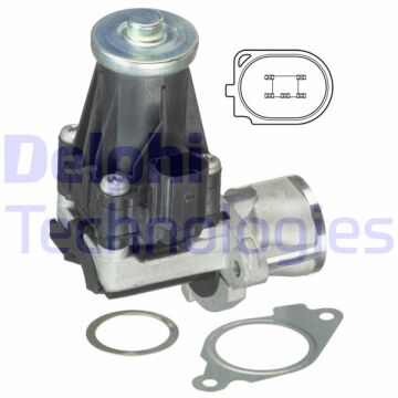 Egr Valfi Opel Astra J 10> Corsa D 06> Fıat Doblo 10> Panda 12> Grande Punto 06> Punto Evo 10> 1.3D Mtj-Cdti DELPHI EG10443-12B1