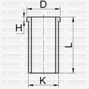 Motor Gömleği Std Tempra 2.0 84.00Mm YENMAK 51-65446-000