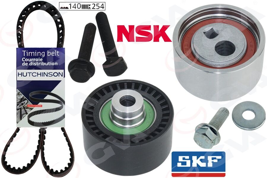 Eksantrik Gergi Kiti 140X254 Peugeot P206-306-Partner-Expert-Berlıngo-Jumpy-Scudo-Corolla 1.9D 98 - Dw8 T GVA 59T4321H