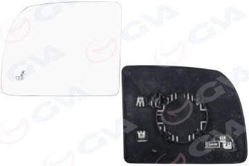 Ayna Camı Sağ Vw Crafter 17- Konveks Isıtmalı Blis Li GVA 1175126