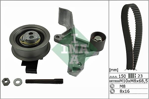 Triger Seti 150 Dıs Passat-A4-A6 1.8-2.0T Awt-Alt 2001-2004 INA 530054610