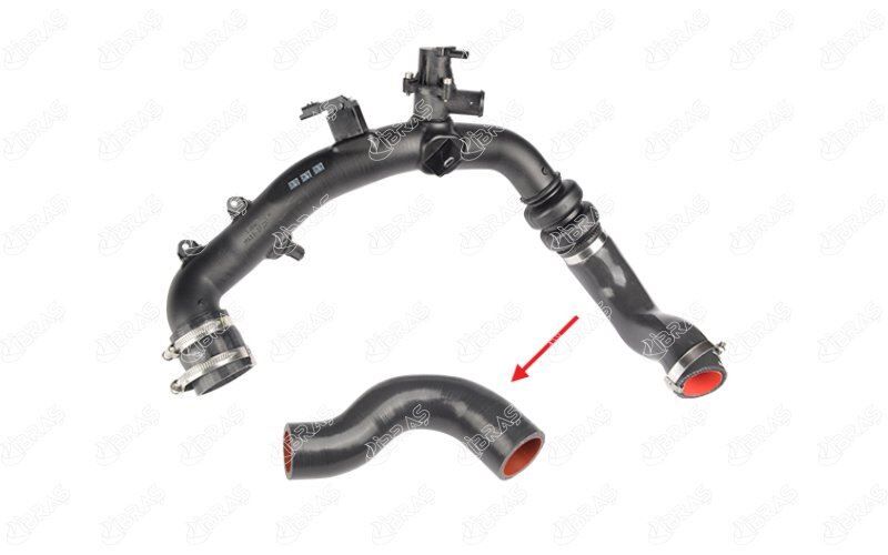 Turbo Hortumu Plastik Boru Hariç Ok İle Gösterilen Büyük Hortum Ford Galaxy Iıı Ck 1.5 Ecoboost 15-18 IBRAS 20060
