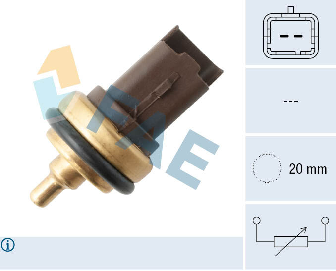 Hararet Müşürü Partner-Berlıngo-P206-P207-P208-P301-P307-P308-P508-P3008-P5008-Rzc-Partner-Berlıngo- C2-C3-C4-C5-Ds3-Xsara-C-Elysee 1.4-1.6 Vti-Thp Mını-R55-R56-R57 FAE 33708