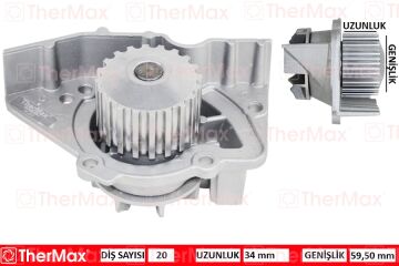 Devirdaim Peugeot P205-P306-P405-P406-Partner-Expert-Boxer-Cıtroen Jumper-Berlıngo-Jumpy-Xantıa-Fıat Scudo 96> Lada Nıva 1.9 D-Td 2.0 Lada Nıva 1.9 THERMAX T01.217