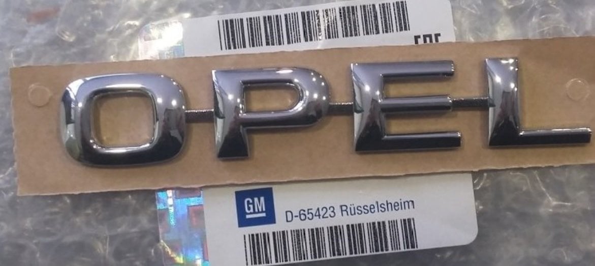 Opel Astra G ( OPEL ) Bagaj Yazısı Orjinal 5177013