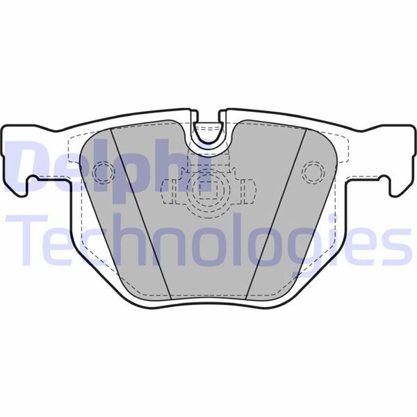 Fren Balatası Arka Bmw E60 E61 E63 E64 DELPHI LP1927