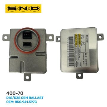D1s/D3s Oem Ballast Orijinal Adet Kablolu Oem: 8Ko.941.597C SND 400-70