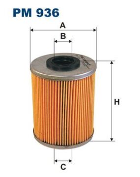 Yakıt Filtresi Astra F-G-H 1.7Td-2.0Dı-Corsa C 1.7Cdtı-Vectra B-C 2.0Dı-2.0Dtı-Combo 1.7Cdtı-Omega B FILTRON PM936