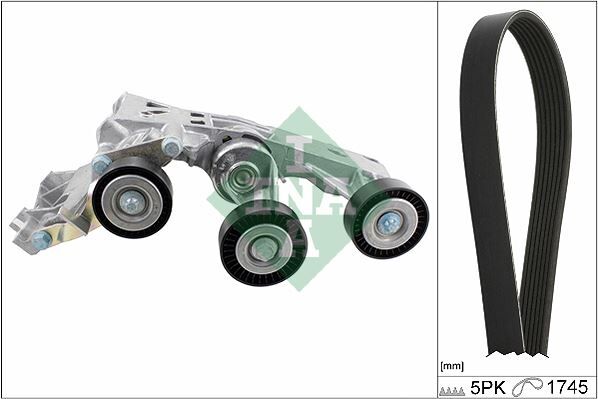 Kanallı Kayıs Setı Mercedes W169 W245 Kutuklu INA 529014810