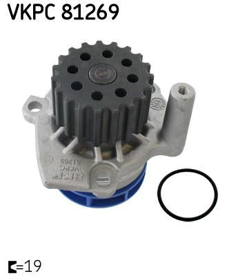 Devirdaim Crafter-T6-A3-Jetta-Caddy-Polo-Passat 1.2-1.6-2.0 Tdı Cayb/C/D-Caab/C-Ckub-Cffb-Cfwa-Caga SKF VKPC81269