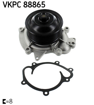 Devırdaım Pompası Mercedes Om642 W203 W204 C209 C219 W211 W164 W463 W221 W639 B906 SKF VKPC88865