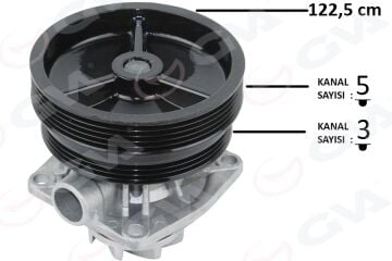 Devirdaim Bravo-Brava 96-01 Doblo 01>Marea 99-02 Palıo 96> 1.6 16V GVA 5225120