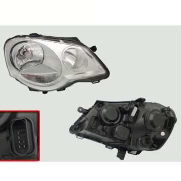 Far Sinyal Sağ Polo 9N 1.2 1.4 10.2001-11.2009 1.4Tdi 05-09 1.4Fsi 02-06 1.6 16V 06-09 1.9Sdi 1.9Tdi 2001-2009 Elektrikli H7 H1 GVA 2075018