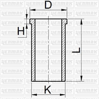 Motor Gömleği Tempra-Slx 1.6 86.40 Std YENMAK 51-65270-000