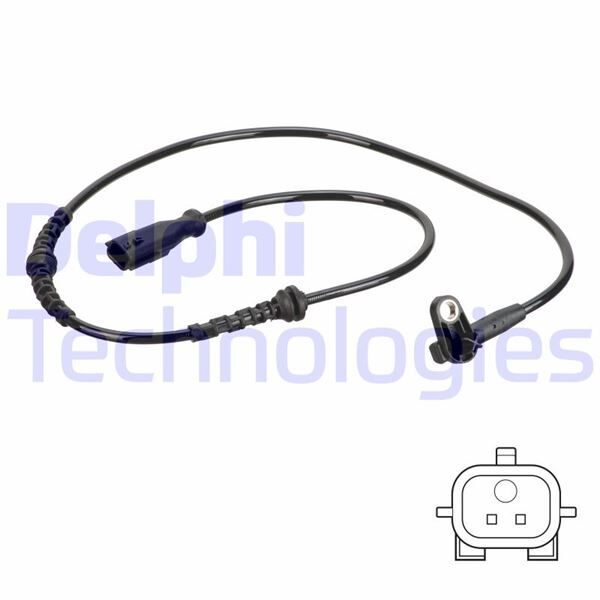 Abs Sensörü Arka Sağ-Sol Renault Megane Iv 18> Talısman 18> DELPHI SS20829