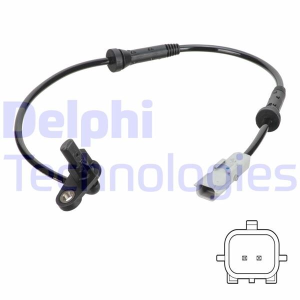 Abs Sensörü Arka Sol Dacıa Logan Iı 12> Sandero Iı 12> Renault Symbol Iıı 13> DELPHI SS20758