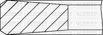 Motor Segmanı Std Daıly-Ducato-Jumper-Boxer-Mascott-Master 2.8 Diesel YENMAK 91-09691-000