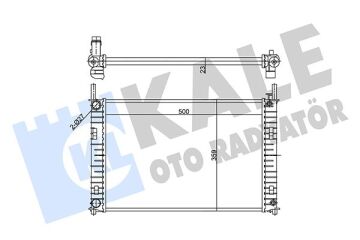 Motor Su Radyatoru Fıesta 1.25 16V 1.4 16V 1.4Tdcı 01>08 Mazda Iı 1.4Cd Manuel Mekanık Sıstem KALE 356885