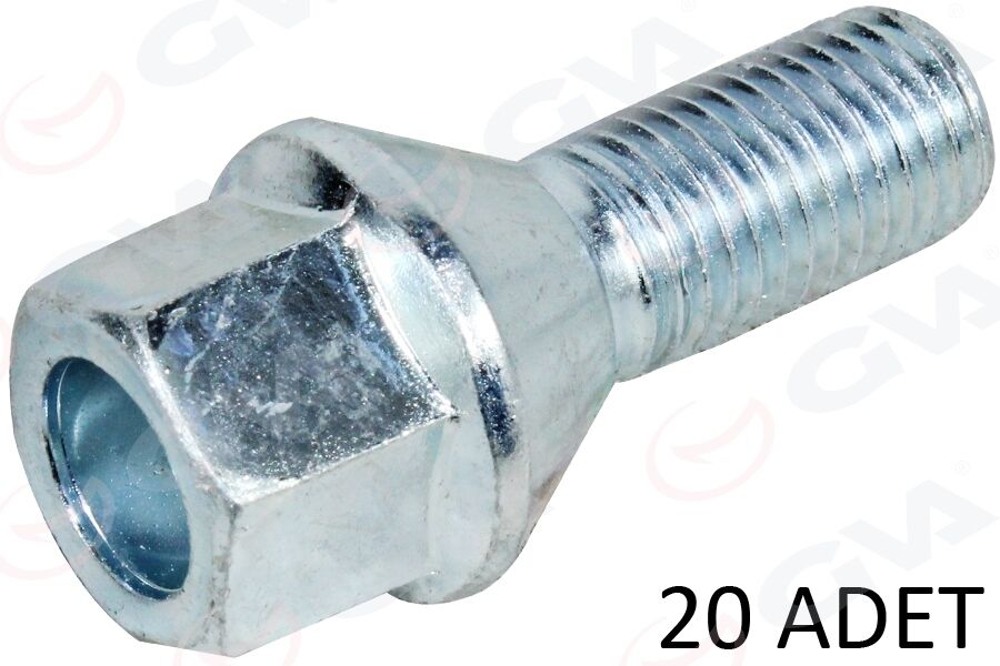 Bijon Civatası Delikli-Galvaniz Dacıa-Mercedes-Renault Aa17-M12x1.50X22 Paket Adet : 20 GVA 8810137