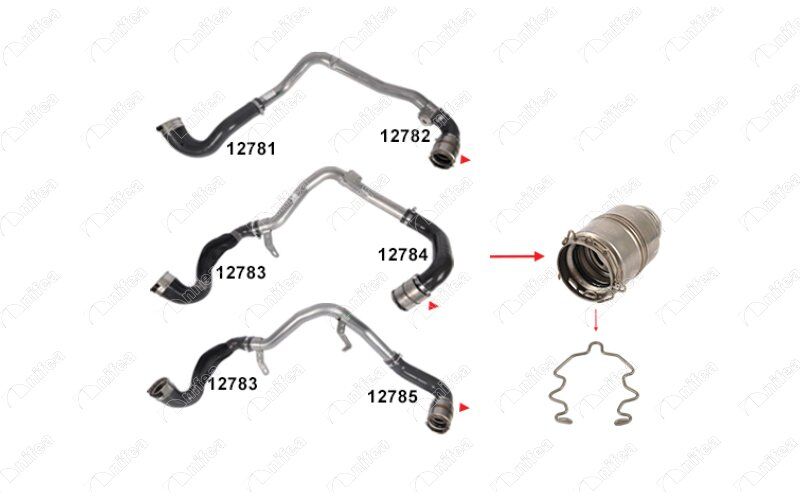 Turbo Hortum Sekmanı Master Iıı 10> M9t 2.3Dci Ev. Hv. Uv Movano Iıı 10> Nv400 10> NIFEA 12835