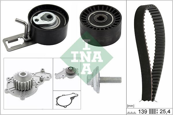 Eksantrik Gergi Kiti Devirdaim P206-P207-P307-P2008-C1-C2-C3 I Iı Iı C3 Plurıel Xsara Iı 1.4 Hdı D V4td Fıesta 1.4 Tdcı 1609417380-2S6q8591ba INA 530057730