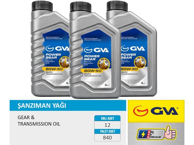 Şanzıman Yağı 80W90 1 Lt Apı Gl-5 GVA 9921750