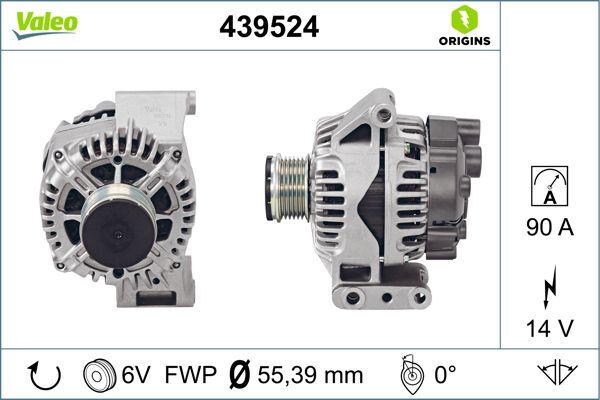 Alternatör Kasnağı 90A Klimalı Corsa C-Astra G-H-Merıva A-Tıgra-Agıla-Nemo-Bıpper-Grande Punto- Fıorıno-Doblo 1.3 Jtdı VALEO 599223