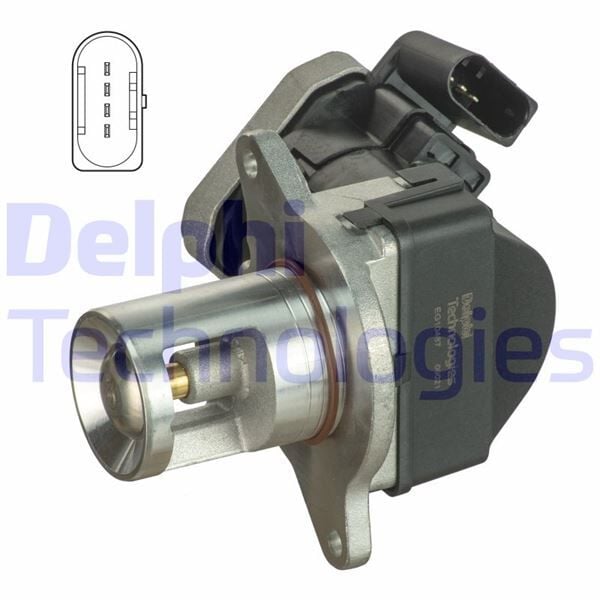 Egr Valfı Mercedes Vıto Om646 W639 03> DELPHI EG10487-12B1