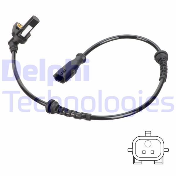 Abs Sensörü Clio-Clio Campus-Clio Symbol-Clio Thalia-Clio Van-Symbol-Thalia 09-1998> DELPHI SS20765
