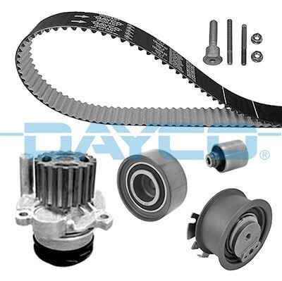 Devirdaimli Triger Seti Passat-Jetta-Golf5-Octavıa-Toledo-A3-A6 2.0 Tdı 2007-2011 Bkp-Bkd-Bre-Blb DAYCO KTBWP4860