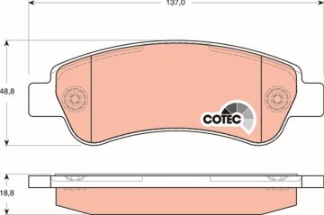 Arka Balata Boxer 4.06 > Ducato 07.06 > Jumper 4.06 > TRW GDB1682
