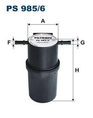 Yakıt Filtresi Vw Crafter 30-35 / 30-50 2.0 Tdı 2011 > FILTRON PS985.6