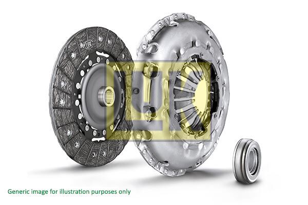 Debrıyaj Setı Rulmanlı Mercedes W201 W202 W124 W461 W463 LUK 623055900