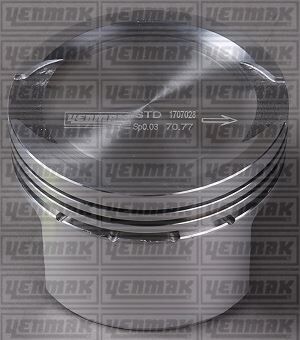 Piston Segman Std 71.20Mm Fıat Palıo 1.2 8V 87-835900-12 YENMAK 31-04285-000
