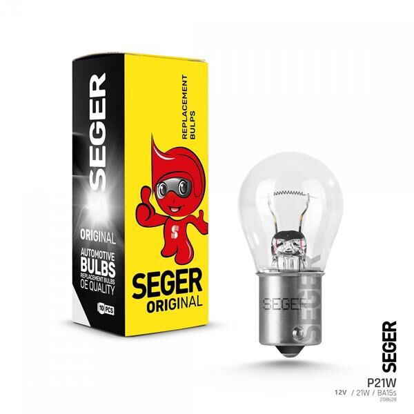 Ampul P21w 12V 21W Ba15s 93 Standart Yenileme SEGER 208598