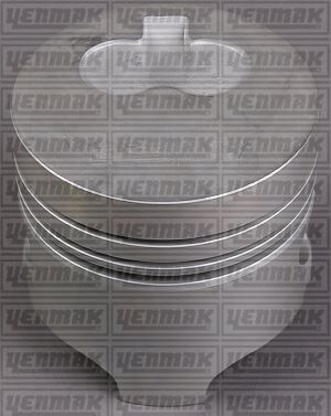 Motor Piston Segman Std 80.00 Çap Kangoo-Express-R19 1.9 Dizel F8q Çukurlu YENMAK 31-04163-000