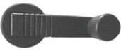 Cam Açma Kolu Renault R9-R19 Gri MONOGRAM U.03.420.188