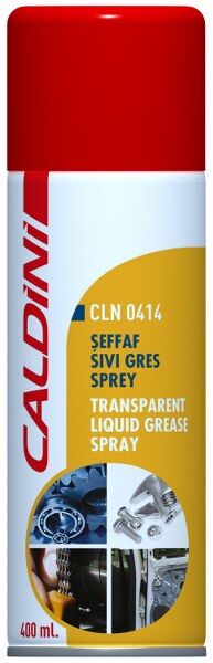 Şeffaf Sıvı Gres Spreyi 400 Ml. CALDINI CLN-00414