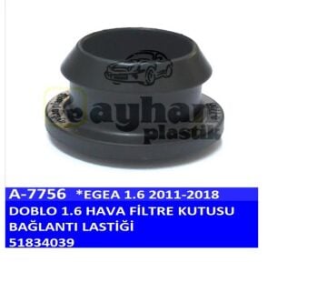 Hava Filtre Kutusu Bağlantı Lastiği Fiat Egea 1.6 15>17-Doblo 1.6 11>18 AYHAN A7756