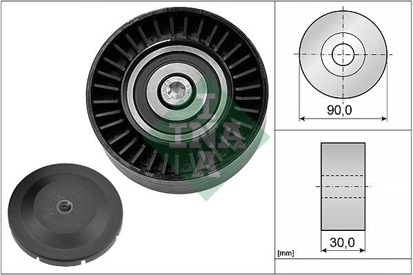 Kayıs Gergı Rulmanı Bmw N54 E82 E88 E90 E91 E92 E93 E60 E61 INA 532051410