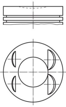 Motor Piston Segman 0.50 72.20Mm Clıo Iv 12> Captur I 13> Megane Iv 12> Dokker 12> Lodgy 12> Du Ster 12> Juke 14> Qashqaı 12> Pulsar 14> 1.2 Tce H5f 1.2 Hra2ddt MAHLE 021PI00127002
