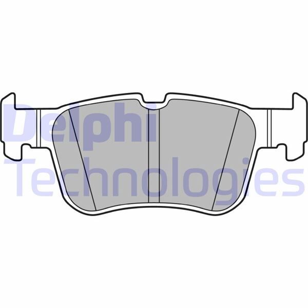 Arka Fren Balata Honda Cıvıc 1.6L R16b 4 Kapı Sedan Benzinli Fc5 Kasa 16-> / Cr-V 2.0L K20 Rd Re Kasa 02-06 / Ford Transıt Connect 1.5L 1.6L 15-> / Kuga 1.5L 1.6L 2.0L 13-> / Focus 1.5L 1.6L 2.0L DELPHI LP3151