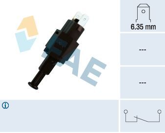 Fren Pedal Müşürü 2 Fişli Astra F-Astra G-Vectra A-Vectra B-Frontera A 89-05 Febı 2803 FAE 24310