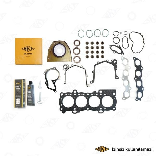 Tam Takım Conta Fiesta V 01>08 . Fusion 01>12. Focus Iı 03>14 Silindir Kapak Contalı 1.4 80Hp Zetec SKT 4C-027-10